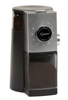 Capresso - Grind Select Coffee Burr Grinder - Black/Silver - Angle