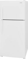 Frigidaire - 20.0 Cu. Ft. Top Freezer Refrigerator - White - Angle