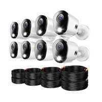 Night Owl - 12 Channel 8 Camera Indoor/Outdoor Wired 4K 2TB DVR Security System with 2-way Audio ... - Angle