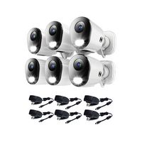 Night Owl - 10 Channel 6 Camera Indoor/Outdoor Wireless 4K 1TB NVR Security System with 2-Way Aud... - Angle