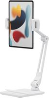 Twelve South - HoverBar Duo with Quickswitch Tab for Apple iPad or iPhone - White - Angle