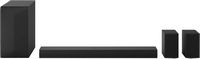 LG - 5.1 Channel S60TR Soundbar with Wireless Subwoofer and Rear Speakers - Black - Angle