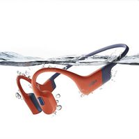 Shokz - OpenSwim Pro Bone Conduction Sports Headphone - Red - Angle