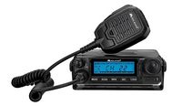 Midland - MXT500 MICROMOBILE TWO-WAY RADIO - Black - Angle