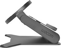 Wacom - Cintiq Pro 17 Stand - Black - Angle