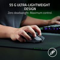 Razer - DeathAdder V3 HyperSpeed Lightweight Optical Gaming Mouse with 100 Hour Battery - Wireles... - Angle