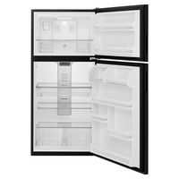 Maytag - 18.1 Cu. Ft. Top-Freezer Refrigerator - Black - Angle