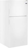 Maytag - 18.1 Cu. Ft. Top-Freezer Refrigerator - White - Angle