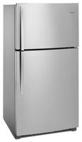 Whirlpool - 21.3 Cu. Ft. Top-Freezer Refrigerator - Black - Angle