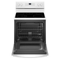 Whirlpool - 5.3 Cu. Ft. Freestanding Electric Range - White - Angle