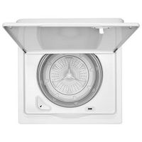 Whirlpool - 3.8 Cu. Ft. 12-Cycle Top-Loading Washer - White - Angle