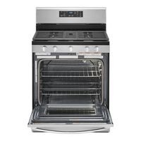 Whirlpool - 5.0 Cu. Ft. Freestanding Gas Range with Self-Cleaning and SpeedHeat Burner - Stainles... - Angle