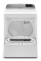 Maytag - 7.4 Cu. Ft. Smart Electric Dryer with Extra Power Button - White - Angle