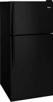 Whirlpool - 18.3 Cu. Ft. Top-Freezer Refrigerator - Black - Angle