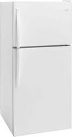 Whirlpool - 18.3 Cu. Ft. Top-Freezer Refrigerator - White - Angle