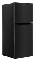 Whirlpool - 11.6 Cu. Ft. Top-Freezer Counter-Depth Refrigerator with Infinity Slide Shelf - Black - Angle