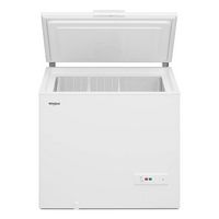 Whirlpool - 9 Cu. Ft. Convertible Freezer to Refrigerator with Baskets - White - Angle