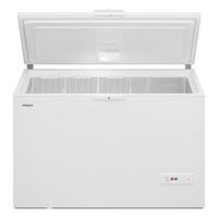 Whirlpool - 16 Cu. Ft. Chest Freezer with Basket - White - Angle