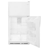 Whirlpool - 20.5 Cu. Ft. Top-Freezer Refrigerator - White - Angle
