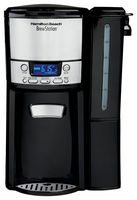 Hamilton Beach - BrewStation 12-Cup Coffee Maker - Black - Angle
