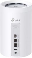 TP-Link - BE11000 Whole Home Multi-Gig Tri-Band Wi-Fi 7 Mesh Router System (2-Pack) - White - Angle