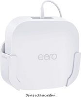 Made for Amazon Wall Mount for eero Pro 6 and eero Pro 6E - White - Angle