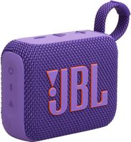 JBL - Go 4 Portable Bluetooth Speaker - Purple - Angle