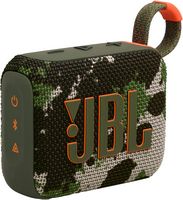 JBL - Go 4 Portable Bluetooth Speaker - Camouflage - Angle