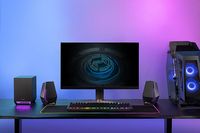 Edifier - G1500 MAX 2.1 Bluetooth Gaming Speakers with RGB Lighting (3-Piece) - Black - Angle