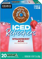 The Original Donut Shop - DS ICED Refreshers Straw Acai, 20ct - Angle