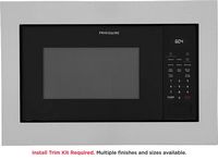 Frigidaire - Gallery 2.2 Cu. Ft. Built-In Microwave with Sensor Cook - Black - Angle