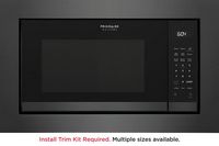 Frigidaire - 1.6 Cu. Ft. Built-In Microwave with Sensor Cooking - Black Stainless Steel - Angle