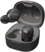 JVC - In-Ear True Wireless Noise Canceling Headphones - Black - Angle