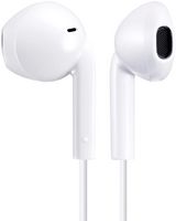 JVC - In-Ear Wired Headphones with USB-C Connector - White - Angle