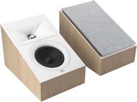 JBL - Stage2 240H 4.5-inch (114mm) 150W 2-Way Dolby Atmos Height Surround Sound Loudspeaker - Latte - Angle