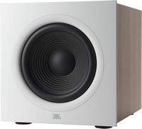 JBL - Stage 200P 10-Inch Powered Subwoofer - Latte - Angle