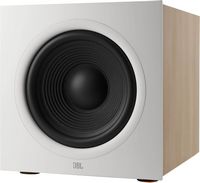 JBL - Stage 220P 12-Inch Powered Subwoofer - Latte - Angle