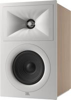 JBL - Stage2 250B 2-Way 5.25-inch (130mm) Bookshelf Loudspeaker - Pair - Latte - Angle