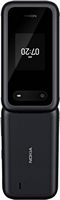 Nokia - 2780 Flip Phone (Unlocked) - Black - Angle