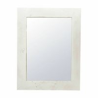 TRINITY - DRAKESTONE | 24x31 Barnwood Mirror | White Wash - White Wash - Angle
