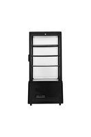 Premium Levella - 2.9 Cu. Ft. 4-Sided Glass Commercial Merchandiser Refrigerated Display Case - B... - Angle