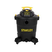 Stanley - 14 Gallon 6HP Pro Poly Series Wet/Dry Vacuum - black - Angle