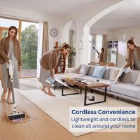 Tineco - GO Cordless Stick Vacuum (GO203) - White - Angle