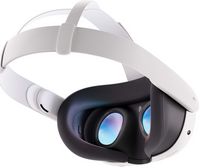 Meta - Quest 3 Breakthrough Mixed Reality - 512GB REFURB - White - Angle