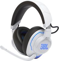 JBL - Quantum 910P Wireless Gaming Headset for PS5, PS4, PC, and Switch - White - Angle