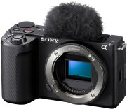 Sony - Alpha ZV-E10 II Mirrorless Content Creators' Camera - Body Only - Black - Angle