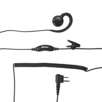 Cobra - C-Style Around the Ear Headset for Cobra Performa Business Radios - Black - Angle