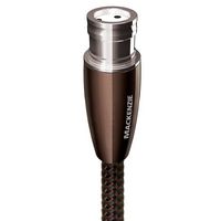 AudioQuest - Mackenzie XLR > XLR 6.5' Analog  Audio Interconnect Cable - Brown on Black - Angle