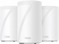 TP-Link - Deco BE68 Wi-Fi 7 BE14000 Whole Home Tri-Band Router Mesh with Ultra-Fast 10G Port and ... - Angle