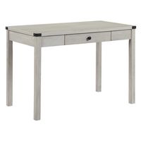 OSP Home Furnishings - Victor Writing Desk - Champagne Oak - Angle